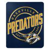 Predators OFFICIAL NHL "Campaign" Fleece Throw Blanket; 50" x 60"