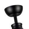 52 in. Outdoor/Indoor Integrated LED Imitation  Modern Ceiling Fan with Lights and Remote Control