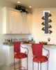 7-Peg Mug Rack By Trendy Decor 4U, Ready to Hang Framed Print, White Frame