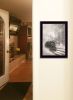 "Snowy Locomotive" by Lori Deiter, Ready to Hang Framed Print, Black Frame