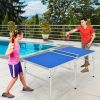 60 Inch Portable Tennis Ping Pong Folding Table with Accessories