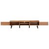 TV Stand 57.1"x13.8"x13.8" Solid Wood Acacia