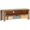 TV Stand 43.3"x11.8"x15.7" Solid Wood Reclaimed