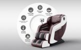 Open Massage Chair,Full Body Zero Gravity Recliner with Bluetooth, Hip Heating, Foot Massage and Air Massage System for Home Office