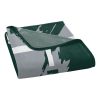 MICHIGAN STATE OFFICIAL NCAA "Halftone" Micro Raschel Throw Blanket; 46" x 60"