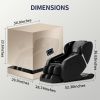 Full Body Massage Chair, Zero Gravity Mode, Deep Tissue Massage Chair, Foot Massage, 8 Fixed Massage Roller, LCD Touch Screen, Waist Heater, Bluetooth