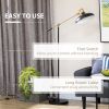 Adjustable Floor Lamps for Living Room, Standing Lamp for Bedroom with Balance Arm, Adjustable Head and Height
