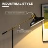 Adjustable Floor Lamps for Living Room, Standing Lamp for Bedroom with Balance Arm, Adjustable Head and Height