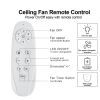 56 in. Integrated LED Indoor&Outdoor Brown Imitation Wood Ceiling Fan with Light Kit and Remote Control