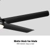 48 in. LED Indoor Matte Black Ceiling Fan with Integrated Light Kit and Remote Control