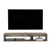 Floating Tv Stand Moore, Living Room, White Oak