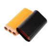 Travel Cigar Case Leather Humidor Cigar Box Cedar Wood Pocket Portable 3 Cigars Tube Holder Outdoor Humidor Gadget