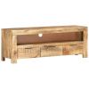 TV Stand 43.3"x11.8"x15.7" Rough Mango Wood