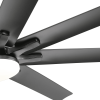 66 Inch Modern Ceiling Fan with Lights and Remote Control 6 Speed Reversible Noiseless DC Motor for Indoor