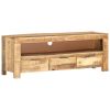 TV Stand 43.3"x11.8"x15.7" Rough Mango Wood