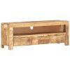 TV Stand 43.3"x11.8"x15.7" Rough Mango Wood