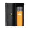 Galiner Leather Cigar Tube Luxury Cigar Accessories Tool Cedar Wood Lined Travel Humidor Cigar Case with Gift Box for Smokers
