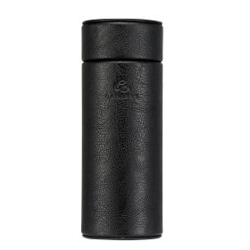 GALINER Cigar Humidor Jar With Hygrometer Puro Humidity Humidifier Smoking Accessories Travel Charuto Box Tube Cigar Case (Color: GALINER Black)