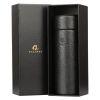 GALINER Leather Cigar Tube Jar Cedar Wood Lined Travel Humidor Cigar Case With Hygrometer Humidifier Gift Box Packing