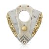 GALINER Luxury Knife Cigar Cutter Guillotine Carving Double Blades Scissors Sharp Tobacco Cutting For Cigar Clipper