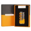 Luxury Cigar Lighter Refillable Butane Gas 3 Torch Jet Flame Windproof Smoking Lighter W/ Cutter Punch