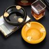Portable Cigar Ashtray Home Ceramic Ashtray Luxury Tobacco 4 Rest Holder Cigar Ash Tray