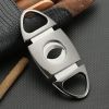 GALINER Luxury Cigar Set Ceramic Ashtray Metal Windproof 2 Torch Cigar Lighter With Cigar Drill Sharp Cutter Guillotine Gift Box