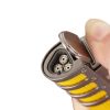 Pocket Lighter Lighting Cigar Tool Metal 3 Torch Gas Refillable Lighters Smoking Accessories Butane Jet Fire Starter