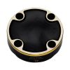 Round Ceramic Cigar Ashtray Home Table Portable Smoking Ash Tray Cigar Gadget Cigarette Ashtrays