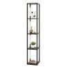 64 Inch Floor Lamp with 3-Level Dimmable LED Bulbs and Rotatable LED Poles