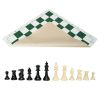 Portable Chess Checkers Game Set for Family Travel Gift