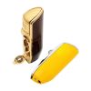 Luxury Lighter Butane Cigar Lighter Windproof Metal 3 Jet Lighters Smoking Igniter Cigar Punch Cutter