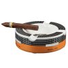 Round Ceramic Cigar Ashtray Home Table Portable Smoking Ash Tray Cigar Gadget Cigarette Ashtrays