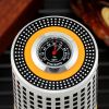 GALINER Aluminium Alloy Travel Cigar Humidor Metal Jar Cigar Tube Holder W/ Hygrometer Humidifer Cigar Accessoires Case