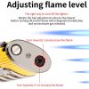 Pocket Lighter Lighting Cigar Tool Metal 3 Torch Gas Refillable Lighters Smoking Accessories Butane Jet Fire Starter
